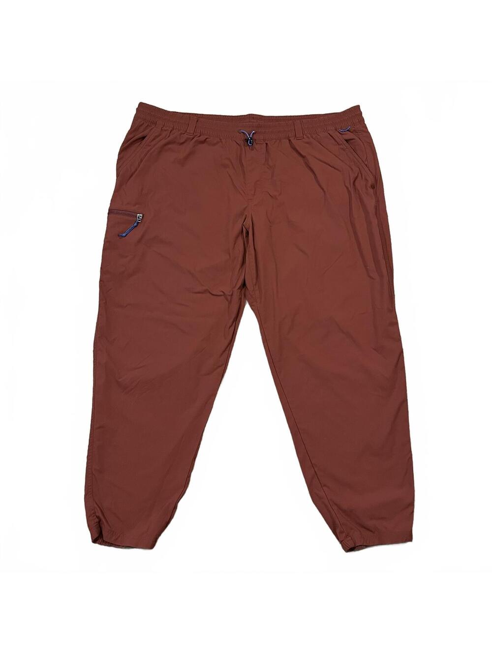 REI Co-op Mens Trailmade Jogger Pants Rust Orange Size 3XL
